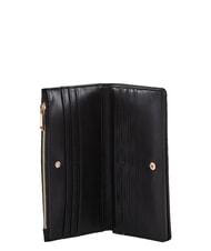GAUD&Igrave; BEA BRAID Gro&szlig;e, gewebte Geldb&ouml;rse SCHWARZ - Brieftaschen Damen - 2