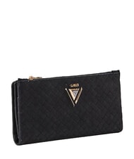 GAUD&Igrave; BEA BRAID Gro&szlig;e, gewebte Geldb&ouml;rse SCHWARZ - Brieftaschen Damen - 3