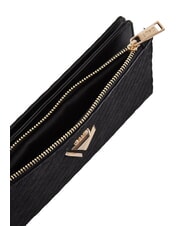 GAUD&Igrave; BEA BRAID Gro&szlig;e, gewebte Geldb&ouml;rse SCHWARZ - Brieftaschen Damen - 4