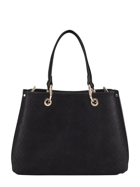 BEA BRAID Kleine Schultertasche mit Schultergurt SCHWARZ - Damentaschen