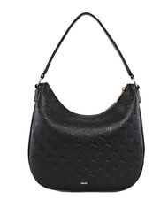 GAUD&Igrave; LEA Hobo-Schultertasche mit Schultergurt SCHWARZ - Damentaschen - 4