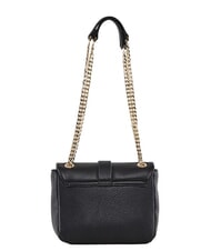 GAUD&Igrave; LYNN PLAIN Mini-Umh&auml;ngetasche mit Kettenschulterriemen SCHWARZ - Damentaschen - 3