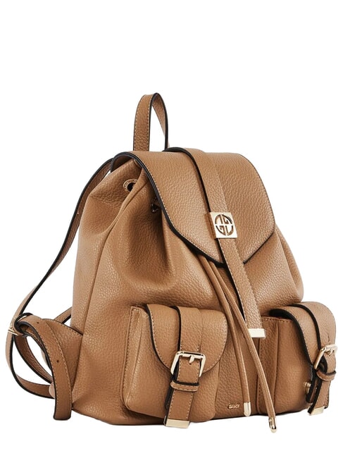 LYNN PLAIN Rucksack mit mehreren F&auml;chern Sand - Damentaschen