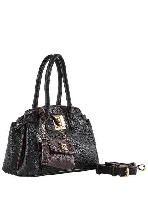 GIADA Handtasche mit Schulterriemen und Clutch SCHWARZ - Damentaschen