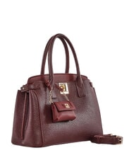 GAUD&Igrave; GIADA Handtasche mit Schulterriemen und Clutch Burgund - Damentaschen - 2