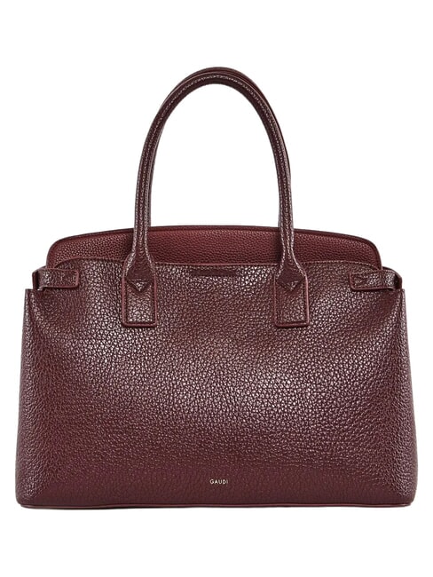 GIADA Handtasche mit Schulterriemen und Clutch Burgund - Damentaschen
