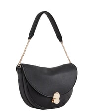 GAUD&Igrave; EVELYN Schultertasche mit Metalllogo SCHWARZ - Damentaschen - 2