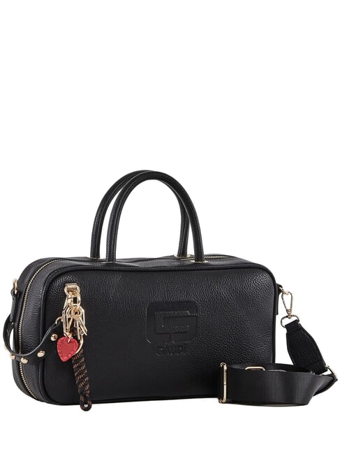 GRETA Handtasche mit Schulterriemen SCHWARZ - Damentaschen