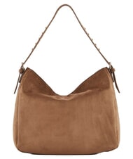 GAUD&Igrave; GRETA SUEDE Schultertasche mit Anh&auml;nger Sand - Damentaschen - 3