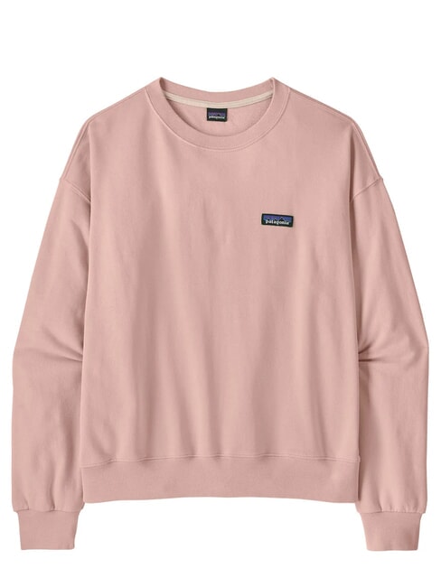 DAILY Geripptes Sweatshirt aus reiner Baumwolle rosa Frost - Sweatshirts Damen