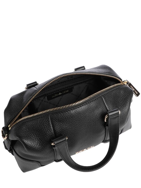 TEDDI Lederhandtasche mit Schulterriemen Schwarz - Damentaschen