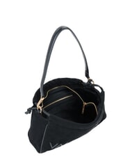 MARIO VALENTINO EIRLYS Schultertasche mit Schultergurt Schwarz - Damentaschen - 3