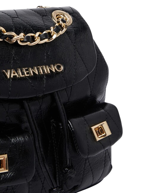 CRYSTELLE Rucksack mit Vordertaschen Schwarz - Damentaschen