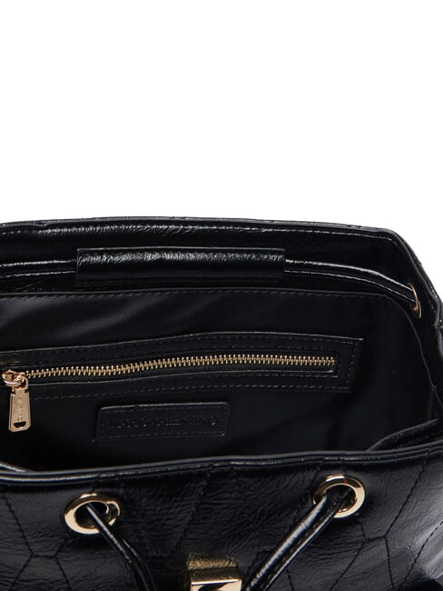 CRYSTELLE Rucksack mit Vordertaschen Schwarz - Damentaschen