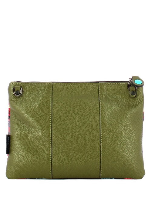 BEYONCE MULTICOLOR M Clutch aus Leder mit Schultergurt Datei - Damentaschen