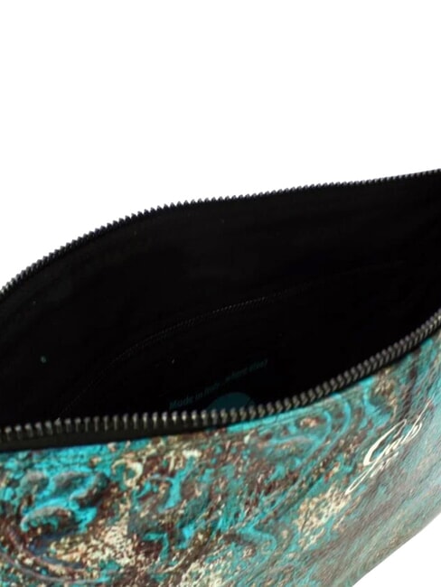 BEYONCE MULTICOLOR M Clutch aus Leder mit Schultergurt Casablanca - Damentaschen