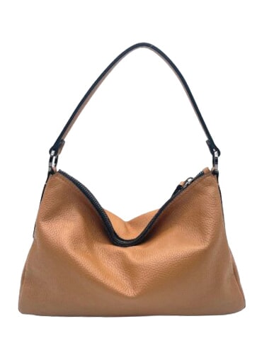 CALIPSO Schultertasche, Leder Balsamico - Damentaschen