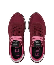 SUN68 ALLY SOLID Turnschuhe Bordeaux - Damenschuhe - 4