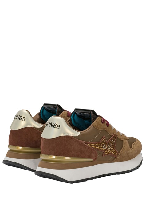 STARGIRL STRASS LOGO Turnschuhe Fuchs - Damenschuhe
