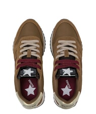 SUN68 STARGIRL STRASS LOGO Turnschuhe Fuchs - Damenschuhe - 4