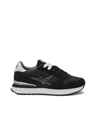 SUN68 STARGIRL STRASS LOGO Turnschuhe Schwarz - Damenschuhe - 2