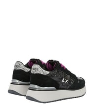 SUN68 BIG STARGIRL GLITTER Turnschuhe Schwarz - Damenschuhe - 3