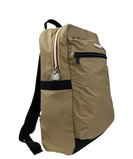 KWAY MID LAON Wasserabweisender Nylon-Rucksack beige khaki - Rucks&auml;cke f&uuml;r Schule &amp; Freizeit - 2