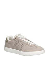 ARMANI EXCHANGE BEA Ledersneakers Schrift + blassgold - Damenschuhe - 5
