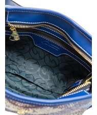 GATTINONI PLANETARIUM Mini-Schultertasche Aquamarin/Marineblau - Damentaschen - 4