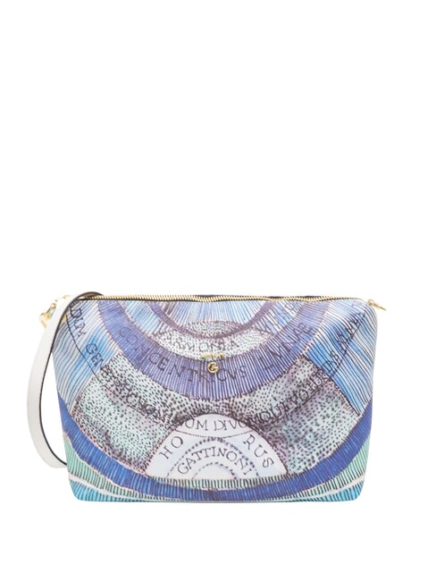 PLANETARIUM Doppelseitiger Shopper Wei&szlig;/Aquamarin - Damentaschen