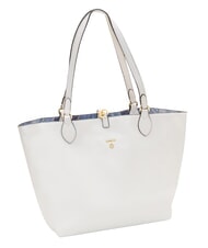 GATTINONI PLANETARIUM Doppelseitiger Shopper Wei&szlig;/Aquamarin - Damentaschen - 5