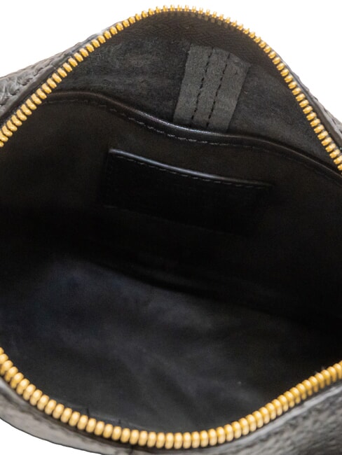 MARTINA Mini-Handtasche mit Schulterriemen Schwarzes Gold - Damentaschen