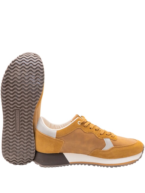CLEEF  Cognac-Hellgrau - Herrenschuhe