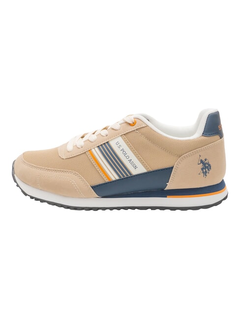 XIRIO Turnschuhe beige-blau - Herrenschuhe