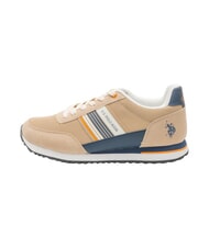 U.S. POLO ASSN. XIRIO Turnschuhe beige-blau - Herrenschuhe - 3