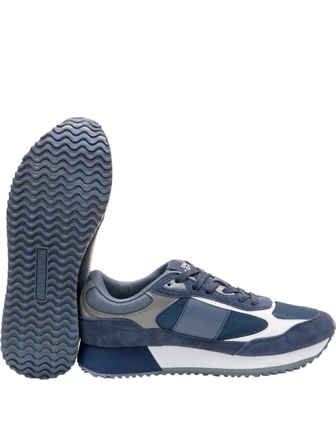 CLEEF Turnschuhe dunkelblau-wei&szlig; - Herrenschuhe