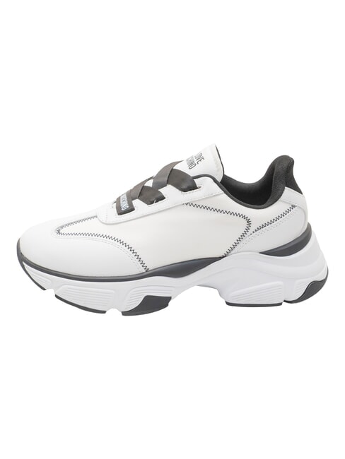 STARDUST Turnschuhe mit hoher Sohle wei&szlig; schwarz - Damenschuhe