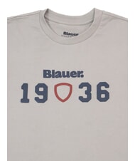 BLAUER CHAMBERLAIN Baumwoll-T-Shirt nebliges Grau - Herren-T-Shirts - 2