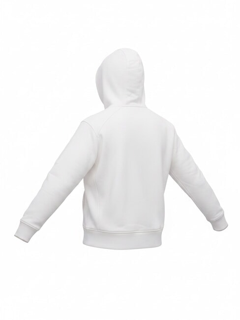 CARDINTON Sweatshirt mit durchgehendem Rei&szlig;verschluss und Kapuze optisches Wei&szlig; - Sweatshirts Herren