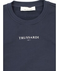 TRUSSARDI JERSEY Baumwoll-Sweatshirt Marineblau - Sweatshirts Herren - 2