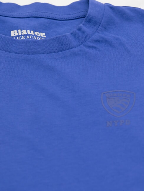 EUTAW Baumwoll-T-Shirt blaue Waldrebe - Herren-T-Shirts