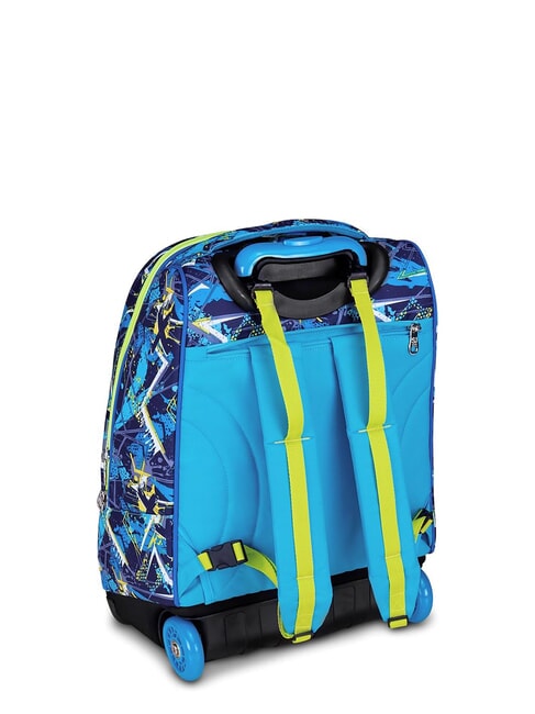 CUCCIOLI 2-r&auml;driger Trolley-Rucksack, fest montiert KIEFERNNADEL - Rucks&auml;cke mit Trolleyfunktion