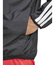 ADIDAS 3 STRIPES Sportjacke mit Kapuze Schwarz - Herrenjacken - 3