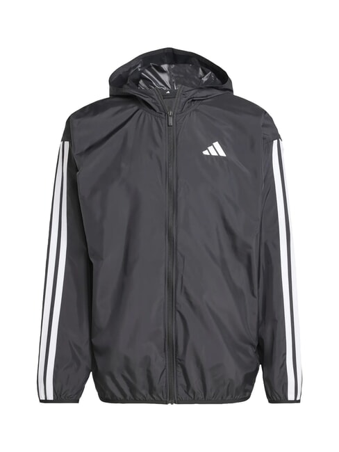 3 STRIPES Sportjacke mit Kapuze Schwarz - Herrenjacken