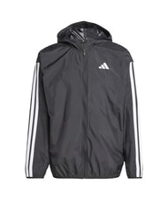ADIDAS 3 STRIPES Sportjacke mit Kapuze Schwarz - Herrenjacken - 4