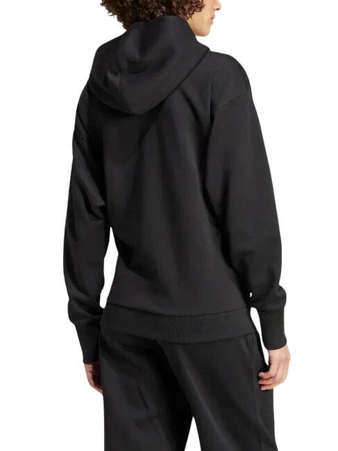 ALL SZN Sweatshirt mit durchgehendem Rei&szlig;verschluss und Kapuze Schwarz - Sweatshirts Damen