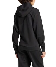 ADIDAS ALL SZN Sweatshirt mit durchgehendem Rei&szlig;verschluss und Kapuze Schwarz - Sweatshirts Damen - 2