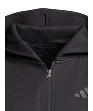 ADIDAS ALL SZN Sweatshirt mit durchgehendem Rei&szlig;verschluss und Kapuze Schwarz - Sweatshirts Damen - 3