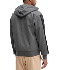 ADIDAS 3 STRIPES Kapuzenpullover grau - Sweatshirts Herren - 2