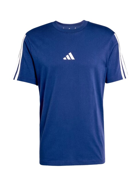 3 STRIPES Baumwoll-T-Shirt Blau - Herren-T-Shirts